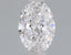 0.7 Carat Certified Oval Loose Stone Lab Grown Diamond