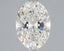 1.7 Carat Certified Oval Loose Stone Lab Grown Diamond