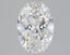 0.9 Carat Certified Oval Loose Stone Lab Grown Diamond