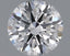 0.6 Carat Certified Round Loose Stone Lab Grown Diamond