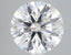 3.3 Carat Certified Round Loose Stone Lab Grown Diamond