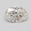 1 Carat Certified Oval Loose Stone Lab Grown Diamond