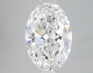 3.5 Carat Certified Oval Loose Stone Lab Grown Diamond