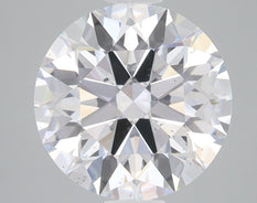 3.5 Carat Certified Round Loose Stone Lab Grown Diamond