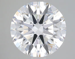 3.5 Carat Certified Round Loose Stone Lab Grown Diamond