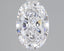 1.5 Carat Certified Oval Loose Stone Lab Grown Diamond