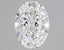 1.1 Carat Certified Oval Loose Stone Lab Grown Diamond