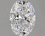 0.5 Carat Certified Oval Loose Stone Lab Grown Diamond