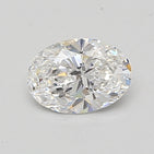 0.6 Carat Certified Oval Loose Stone Lab Grown Diamond