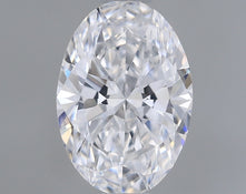 0.6 Carat Certified Oval Loose Stone Lab Grown Diamond