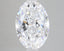 2.5 Carat Certified Oval Loose Stone Lab Grown Diamond