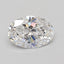 0.7 Carat Certified Oval Loose Stone Lab Grown Diamond