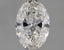 0.6 Carat Certified Oval Loose Stone Lab Grown Diamond