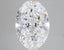 3.7 Carat Certified Oval Loose Stone Lab Grown Diamond