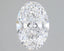 1.3 Carat Certified Oval Loose Stone Lab Grown Diamond