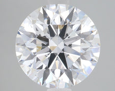 3.3 Carat Certified Round Loose Stone Lab Grown Diamond