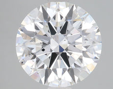 3.3 Carat Certified Round Loose Stone Lab Grown Diamond