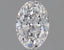 0.6 Carat Certified Oval Loose Stone Lab Grown Diamond