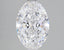 2.5 Carat Certified Oval Loose Stone Lab Grown Diamond