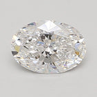 0.9 Carat Certified Oval Loose Stone Lab Grown Diamond