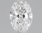 0.9 Carat Certified Oval Loose Stone Lab Grown Diamond