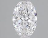 1.3 Carat Certified Oval Loose Stone Lab Grown Diamond