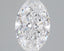 1 Carat Certified Oval Loose Stone Lab Grown Diamond