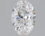 0.5 Carat Certified Oval Loose Stone Lab Grown Diamond