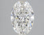 2.1 Carat Certified Oval Loose Stone Lab Grown Diamond