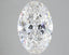 3.4 Carat Certified Oval Loose Stone Lab Grown Diamond