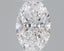 0.6 Carat Certified Oval Loose Stone Lab Grown Diamond