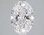 1.7 Carat Certified Oval Loose Stone Lab Grown Diamond