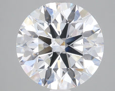 3.3 Carat Certified Round Loose Stone Lab Grown Diamond