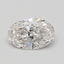 0.7 Carat Certified Oval Loose Stone Lab Grown Diamond