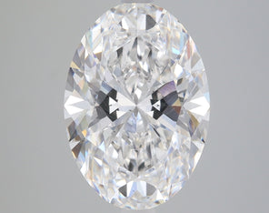 3.8 Carat Certified Oval Loose Stone Lab Grown Diamond