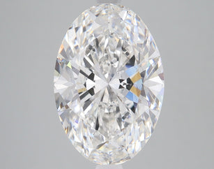 3.8 Carat Certified Oval Loose Stone Lab Grown Diamond