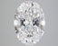 3.8 Carat Certified Oval Loose Stone Lab Grown Diamond