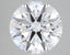 4 Carat Certified Round Loose Stone Lab Grown Diamond