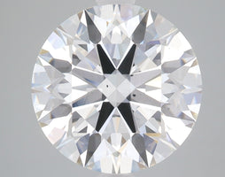 4.3 Carat Certified Round Loose Stone Lab Grown Diamond