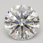 2.1 Carat Certified Round Loose Stone Lab Grown Diamond