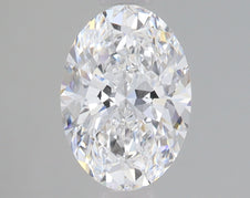 1.5 Carat Certified Oval Loose Stone Lab Grown Diamond