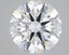 3.2 Carat Certified Round Loose Stone Lab Grown Diamond