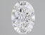 1 Carat Certified Oval Loose Stone Lab Grown Diamond