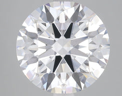 4.1 Carat Certified Round Loose Stone Lab Grown Diamond