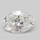 1 Carat Certified Oval Loose Stone Lab Grown Diamond