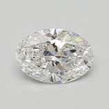 1 Carat Certified Oval Loose Stone Lab Grown Diamond