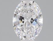 1 Carat Certified Oval Loose Stone Lab Grown Diamond