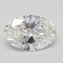 1 Carat Certified Oval Loose Stone Lab Grown Diamond