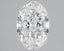 1.5 Carat Certified Oval Loose Stone Lab Grown Diamond