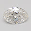 0.9 Carat Certified Oval Loose Stone Lab Grown Diamond